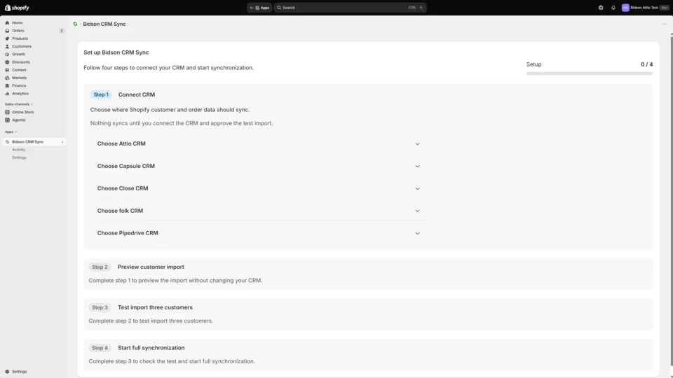 Paso 1: Elige un CRM